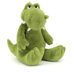 Jellycat peluche dinosaure Bryno Dino vert 31 cm jouet doux