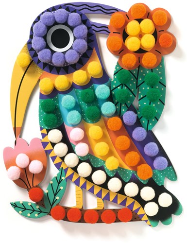Djeco LES PETITS - COLLAGES Panachés - FSC MIX