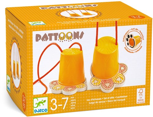 Djeco JEUX D'ADRESSE - JEUX D'ADRESSE ET ACTIVITES Pattoons - FSC 100%
