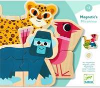 Djeco JEUX  EDUCATIFS BOIS - MAGNETIQUES BOIS Mixanimo - FSC 100%