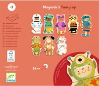 Djeco JEUX  EDUCATIFS BOIS - MAGNETIQUES BOIS Fancy-up - FSC 100%