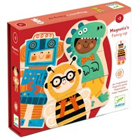 Djeco JEUX  EDUCATIFS BOIS - MAGNETIQUES BOIS Fancy-up - FSC 100%