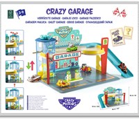 Djeco MONDE IMAGINAIRE - CRAZY MOTORS Garage - FSC 100%