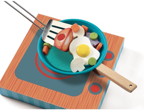 Djeco JEUX D'IMITATION - GOURMANDISES Cook & Scratch - FSC 100%