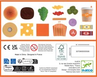 Djeco JEUX D'IMITATION - GOURMANDISES P'TI SET MONDE Amérique - FSC 100%