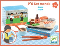Djeco JEUX D'IMITATION - GOURMANDISES P'TI SET MONDE Japon - FSC 100%
