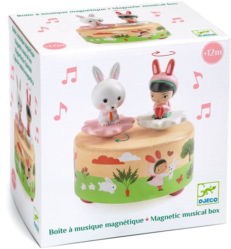 Djeco LITTLE BIG ROOM - BOÎTES A MUSIQUE Garden melody - FSC 100%
