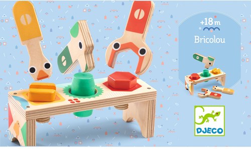 Djeco PREMIER ÂGE - BABY COULEURS Bricolou - FSC 100%