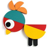 Djeco JEUX  EDUCATIFS BOIS - CONSTRUCTION GALLERY Ze Geoanimo - FSC 100%