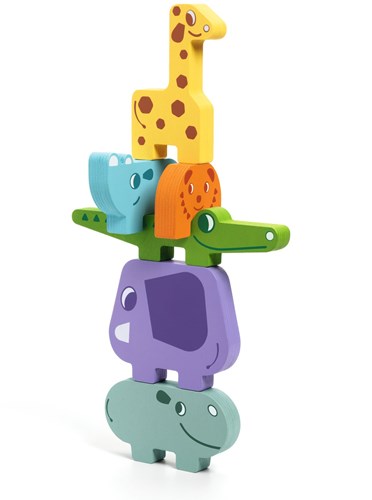 Djeco JEUX  EDUCATIFS BOIS - CONSTRUCTION GALLERY Ze Totanimo - FSC 100%