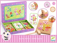 Djeco JEUX  EDUCATIFS BOIS - JEUX DE TAP TAP Tap tap jardin - FSC 100%