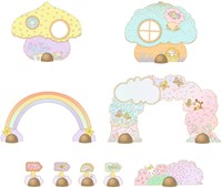 Djeco MONDE IMAGINAIRE - TINYLY Puzzl'Up Lily & Polo - 24pcs + 9 pcs - FSC MIX