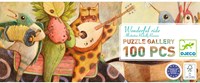Djeco PUZZLES - PUZZLES GALLERY Wonderful ride - 100 pcs - FSC MIX