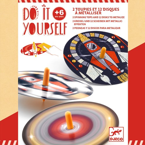 Djeco DO IT YOURSELF - MOSAÏQUES & STICKERS Hypno cosmos - FSC MIX
