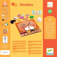 Djeco JEUX  EDUCATIFS - JEUX EDUCATIFS Emotico - FSC MIX