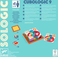 Djeco JEUX - SOLOGIC Cubologic 9 - FSC 100%