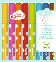 Djeco LES COULEURS DES PETITS - FEUTRES 8 feutres pour les petits