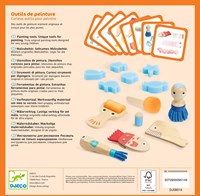 Djeco LES COULEURS DES PETITS - COFFRET Curieux outils pour peindre