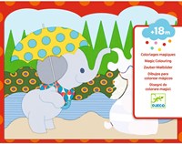 Djeco LES PETITS CADEAUX DES PETITS - COLORIAGE Caché dehors