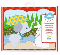 Djeco LES PETITS CADEAUX DES PETITS - COLORIAGE Caché dehors