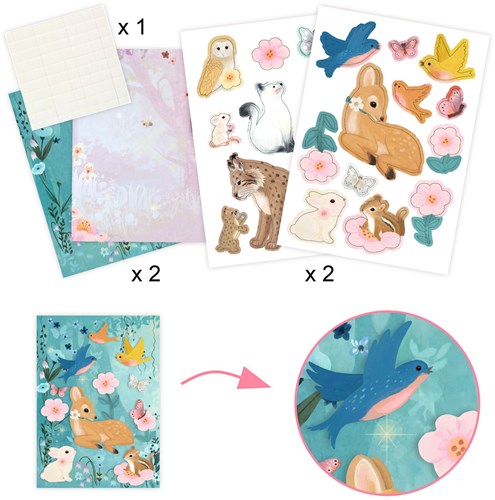 Djeco LES PLUS GRANDS - COFFRET MULTI ACTIVITES Fluffy box - FSC MIX