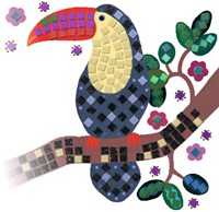 Djeco LES PLUS GRANDS - COLLAGES Canopée - FSC MIX