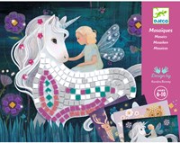 Djeco LES PLUS GRANDS - COLLAGES Le monde enchanté - FSC MIX