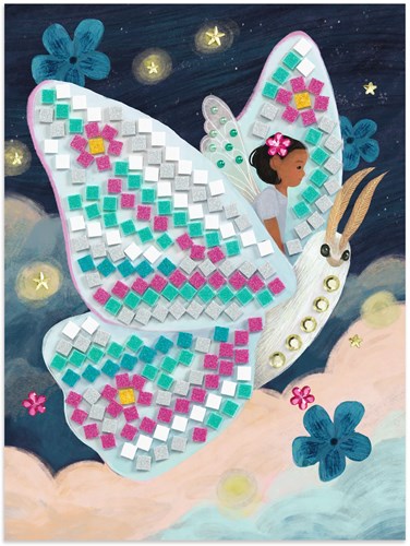 Djeco LES PLUS GRANDS - COLLAGES Le monde enchanté - FSC MIX