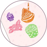 Djeco ARTISTIC - ARTISTIC PATCH Gourmandises