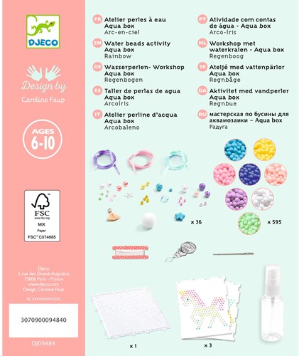 Djeco ARTISTIC - ARTISTIC AQUA Arc-en-ciel - FSC MIX