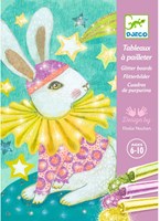 Djeco LES PLUS GRANDS - TABLEAUX A PAILLETTER Le carnaval des animaux