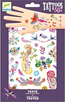 Djeco BODY ART - TATOUAGE Plume color - FSC MIX