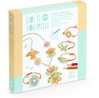 Djeco DO IT YOURSELF - PLASTIQUE MAGIQUE Plume et lotus - FSC MIX (PACKAGING)