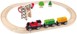 Hape trains en bois