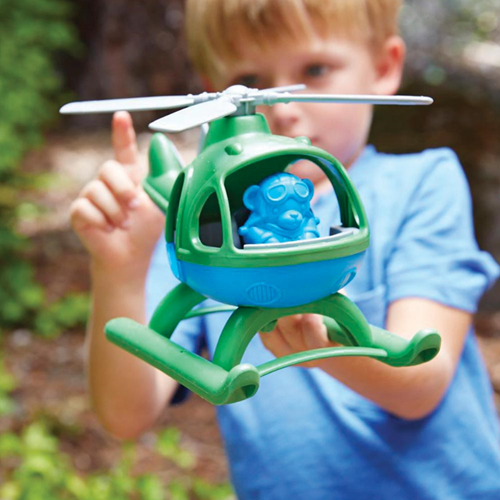 Green Toys Hélicoptère Vert-2