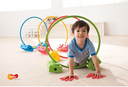 Eduplay jeu éducatif Empreintes de mains et de pieds 6 paires multicolores-2