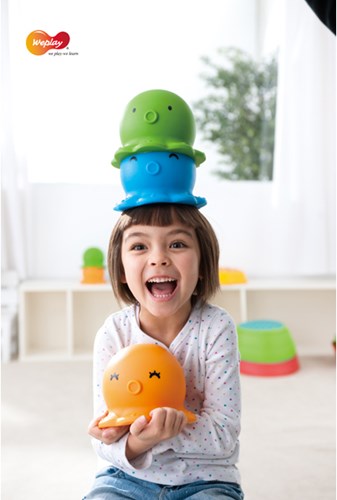 Eduplay jeu d'équilibre pieuvre - jouet éducatif pour enfants-2