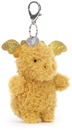 Jellycat Porte-clés Petit Dragon-3