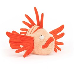 Jellycat peluche Lois Lionfish poisson en peluche orange jouet enfant