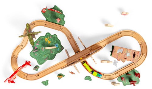 Bigjigs Rail Monster Train Set-2