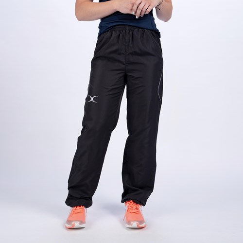 Gilbert pantalon de sport Netball Blaze Track - pantalon d'entraînement noir femme-3