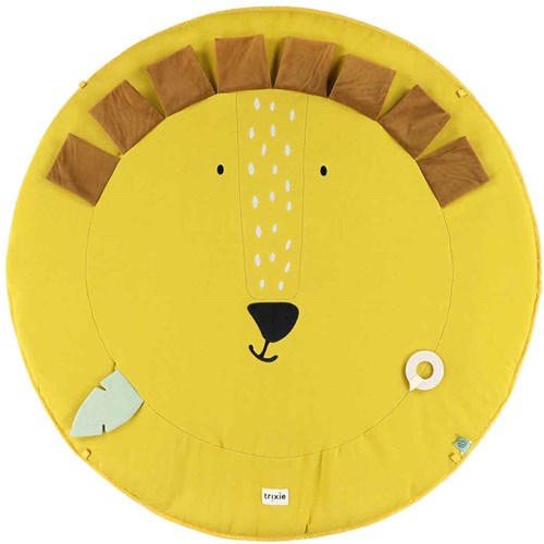 Trixie tapis d'activités gym bébé jaune avec arches Mr. Lion-3