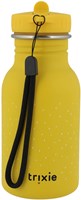Trixie Gourde isotherme - Bouteille en acier inoxydable pour enfants - Mr. Lion - 350ml - Jaune - Antifuite-2