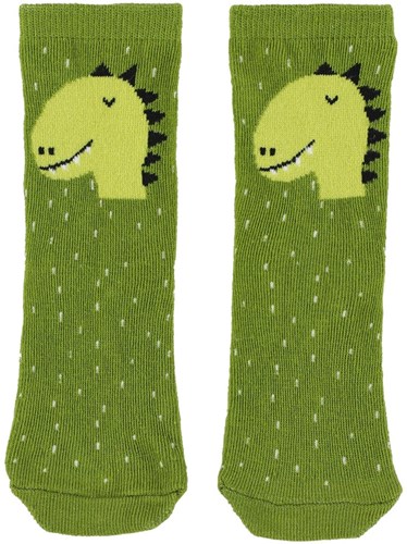 Trixie chaussettes lot de 2 - chaussettes enfant Mr. Dino taille 16/18 - vert-2