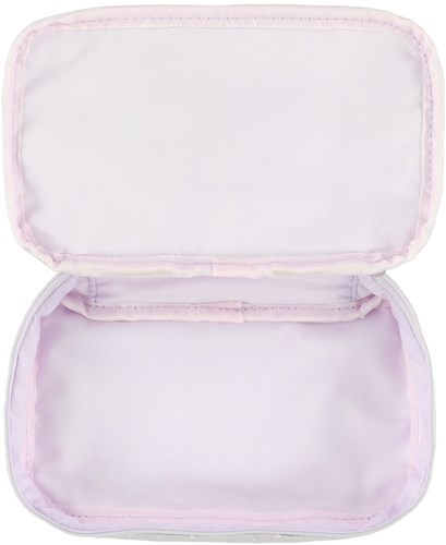 Trixie trousse scolaire fournitures rectangulaire Mrs. Mouse coton violet-2