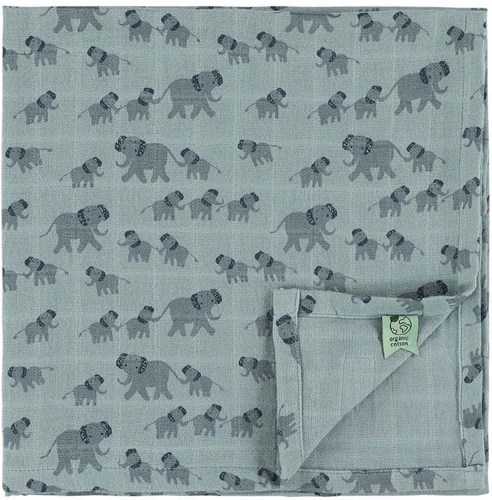 Trixie langes bébé coton 3-pack - Tetra langes Enchanting Elephant 55x55cm-2