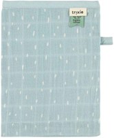 Trixie gants de toilette bébé bleu - Lot de 3 Tetra Enchanting Elephant-3