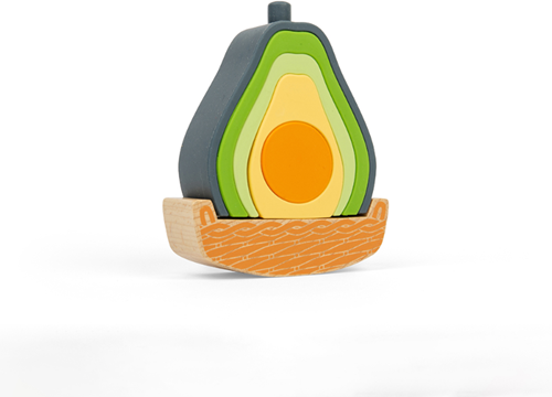 Bigjigs Toys Rocking Avocado-3