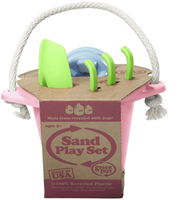 Green Toys jouet de sable seau rose écologique plage-2