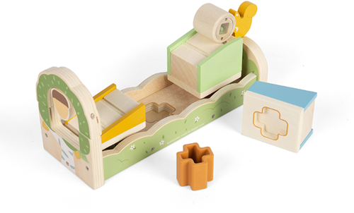 Bigjigs Toys Squirrel Ramp Sorter-2
